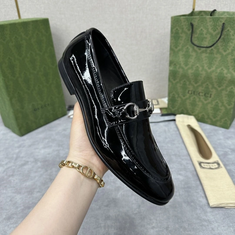 Gxccx Leather Shoes Bright 166535