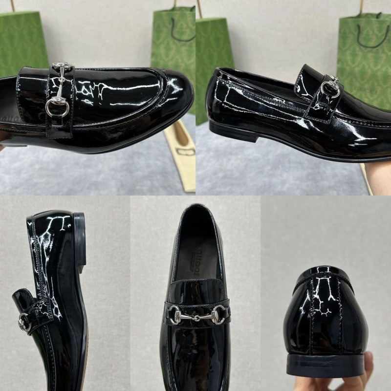 Gxccx Leather Shoes Bright 166535