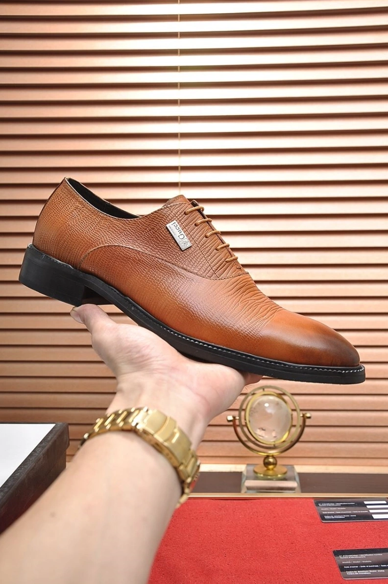 Stylish Gxccx Leather Shoes 155888