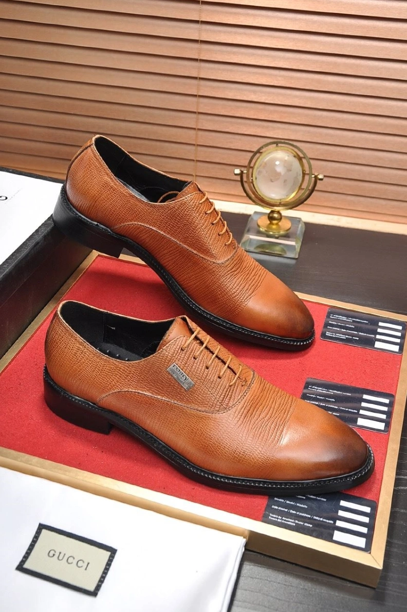 Stylish Gxccx Leather Shoes 155888
