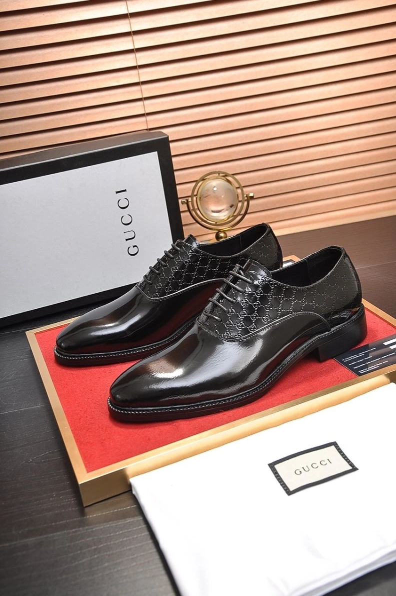 Bold Gxccx Leather Shoes 155892