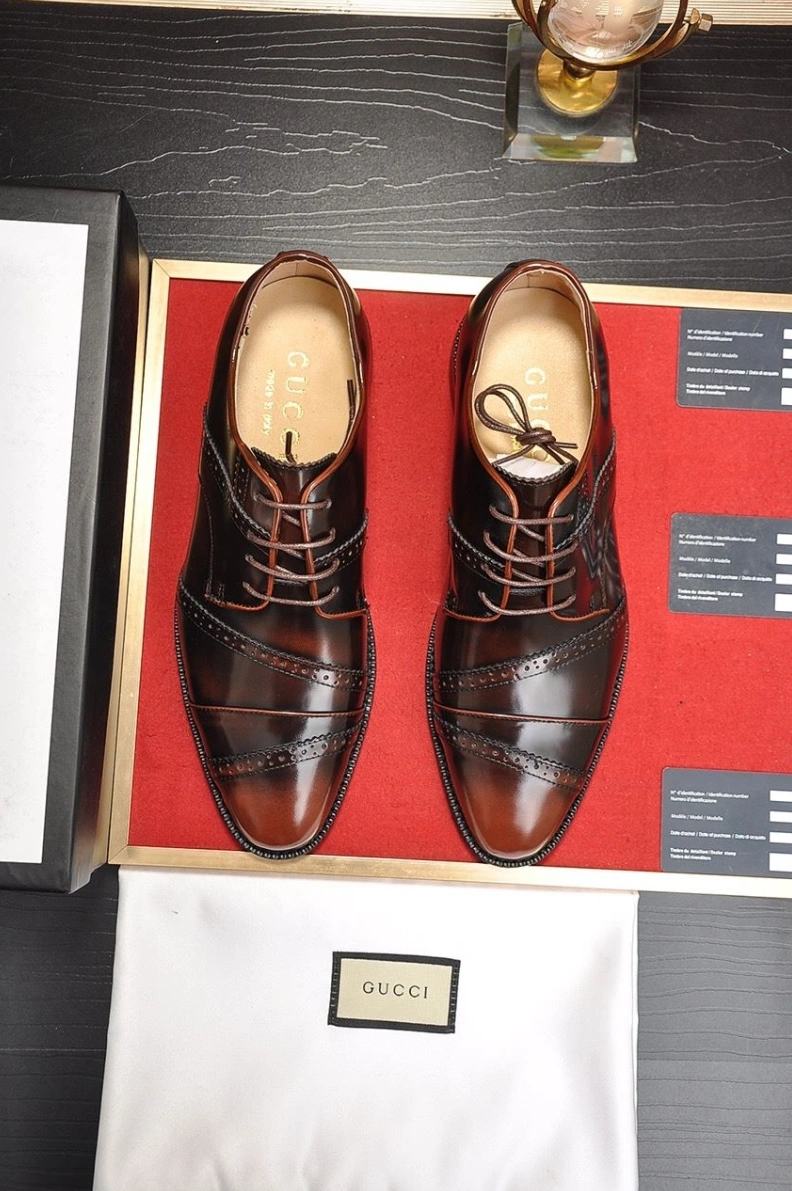 Bold Gxccx Leather Shoes 155886