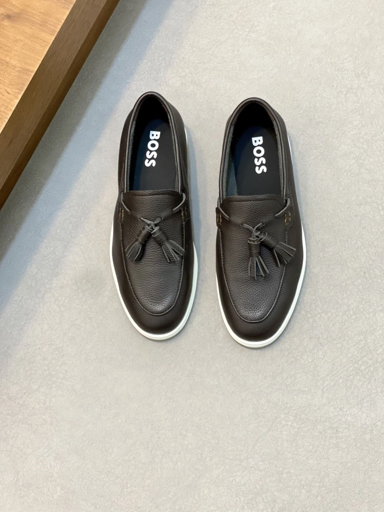 Bxss Leather Shoes Stylish 111567