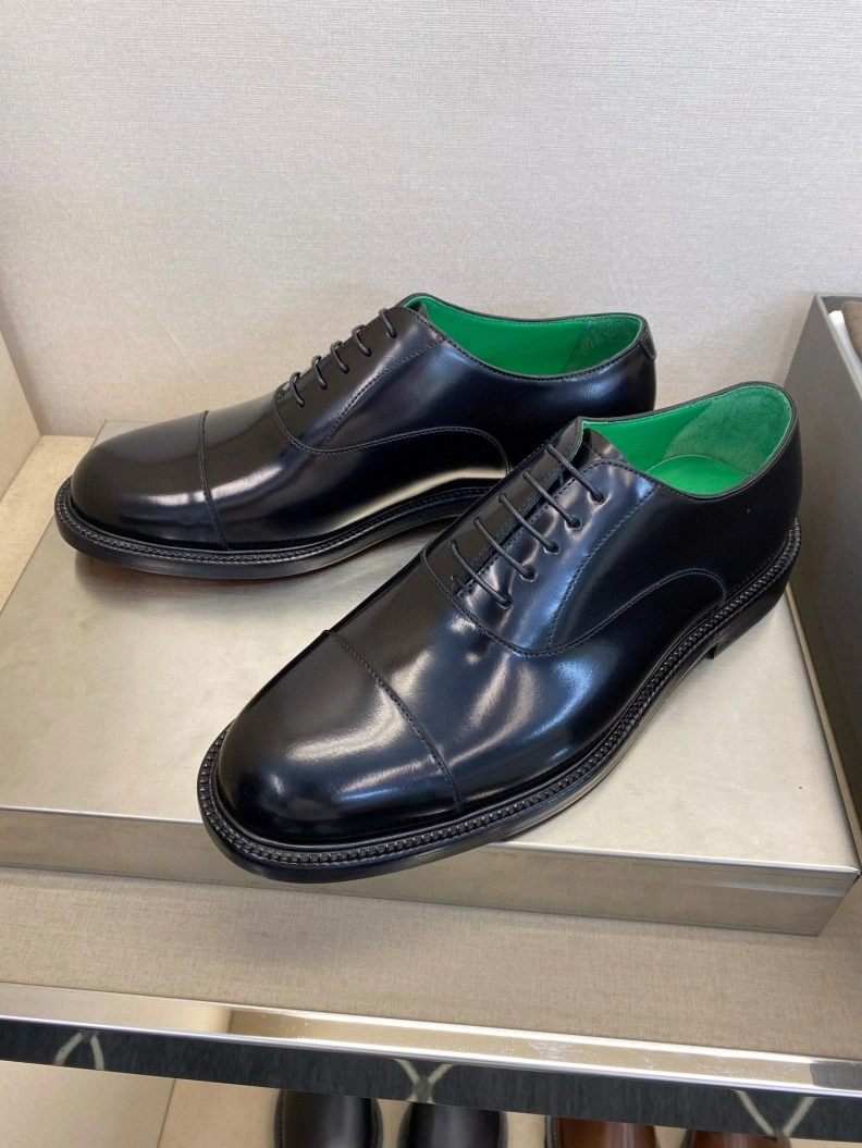 Sophisticated Bxttxga Vxnxta Leather Shoes 112389