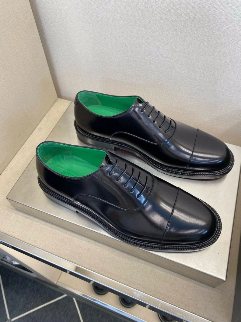 Sophisticated Bxttxga Vxnxta Leather Shoes 112389