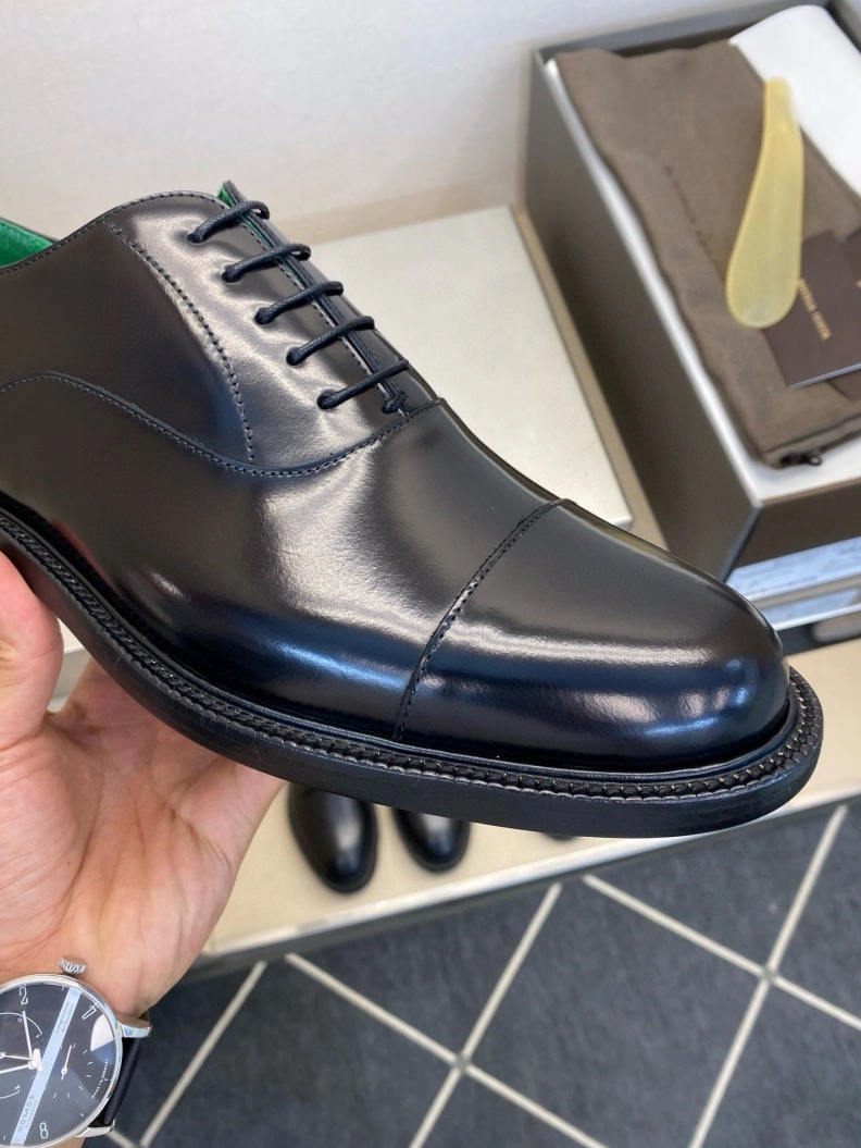 Sophisticated Bxttxga Vxnxta Leather Shoes 112389
