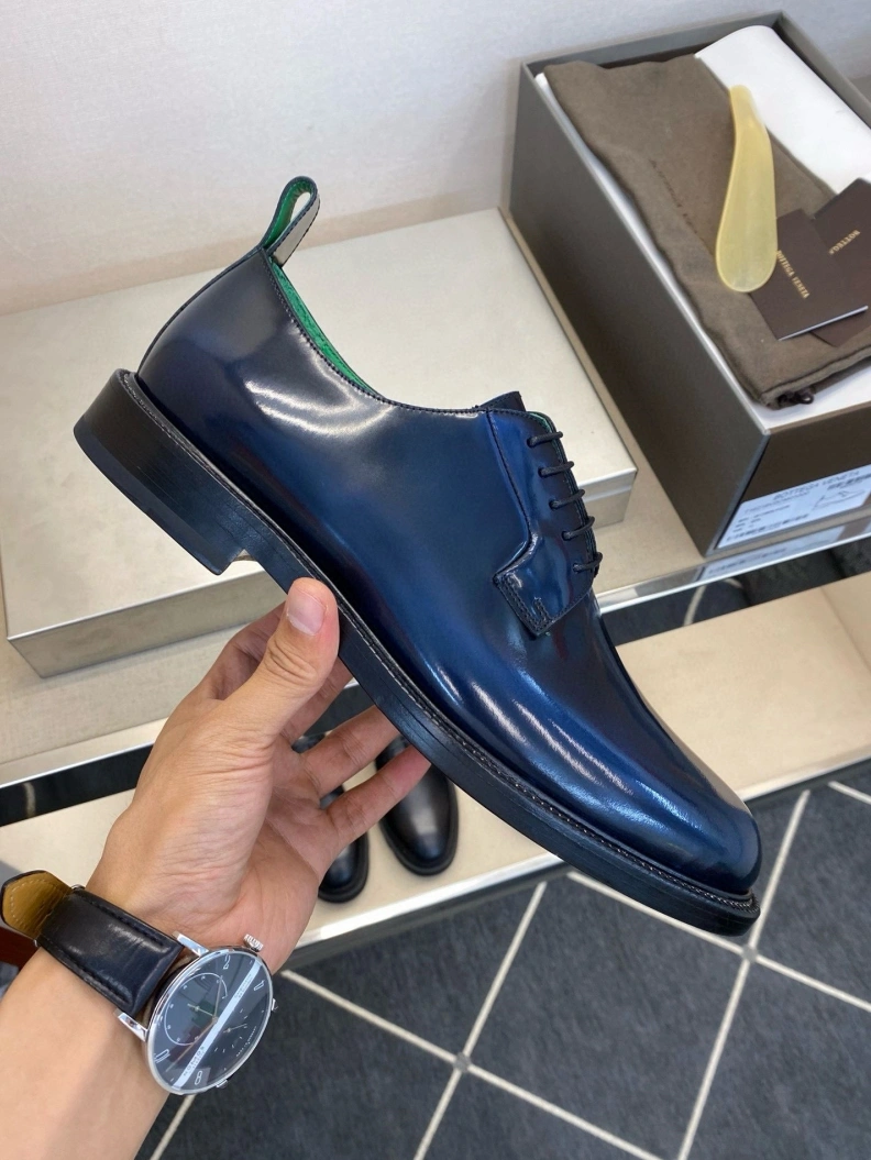 Durable Bxttxga Vxnxta Leather Shoes 112387