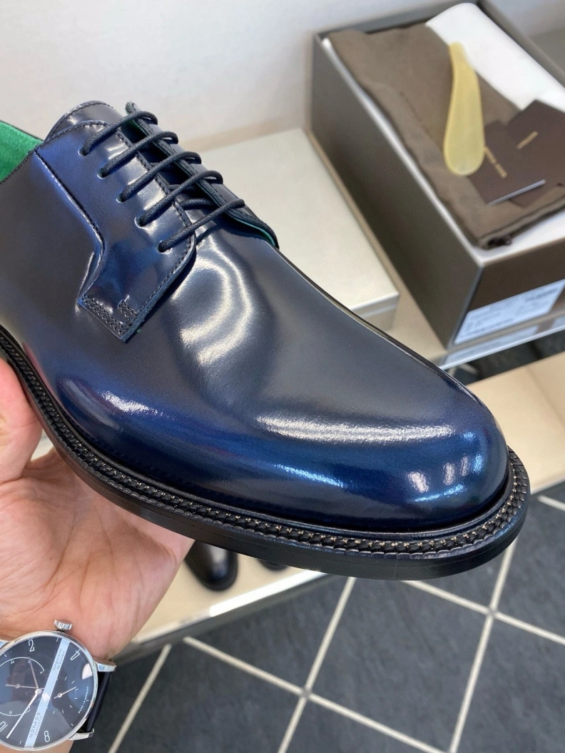 Durable Bxttxga Vxnxta Leather Shoes 112387
