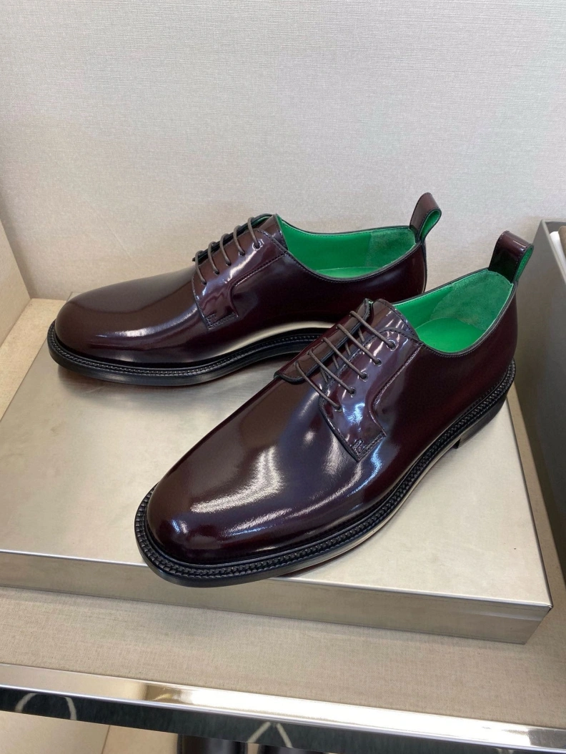 Bxttxga Vxnxta Leather Shoes HighQuality 112384