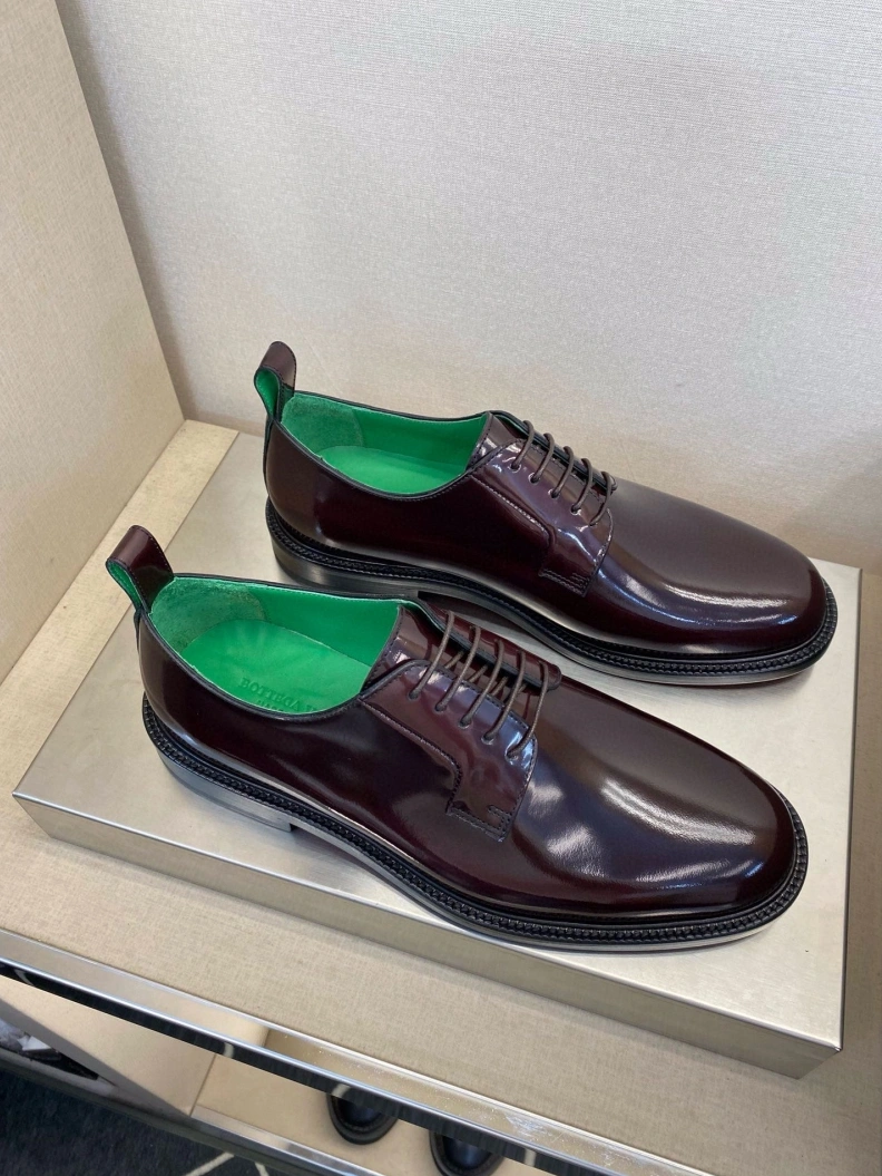 Bxttxga Vxnxta Leather Shoes HighQuality 112384