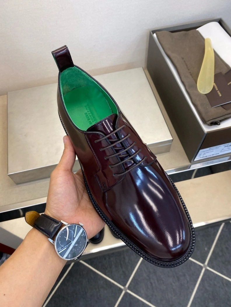 Bxttxga Vxnxta Leather Shoes HighQuality 112384