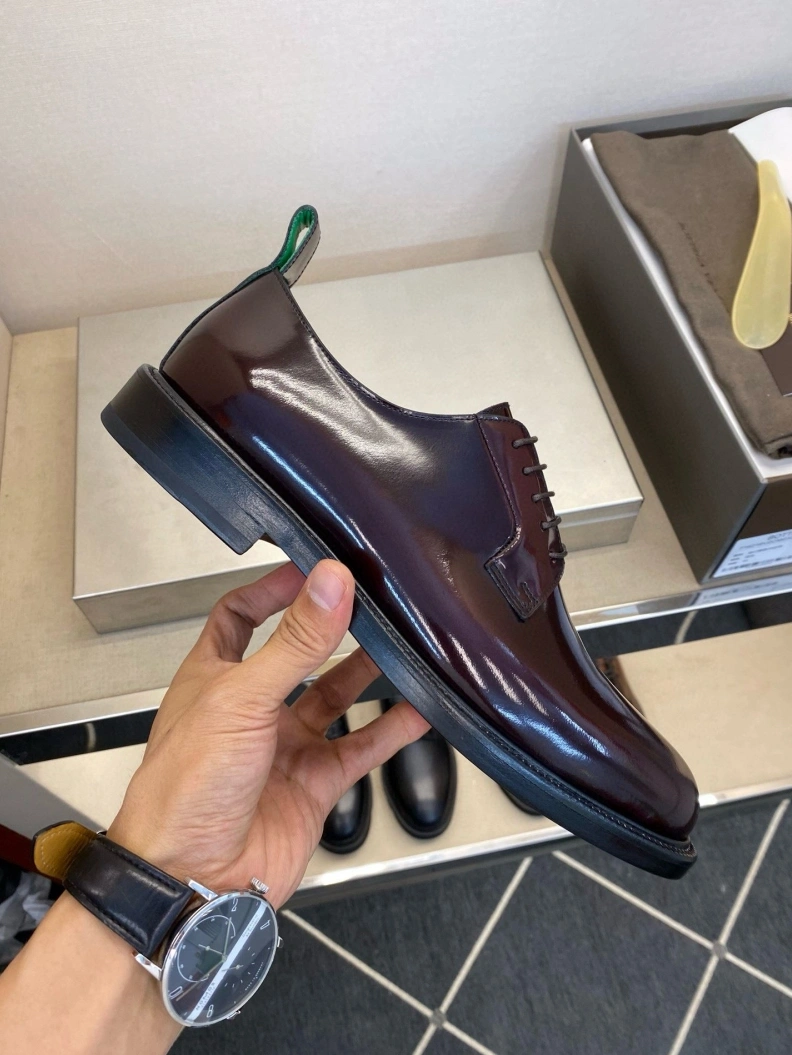 Bxttxga Vxnxta Leather Shoes HighQuality 112384