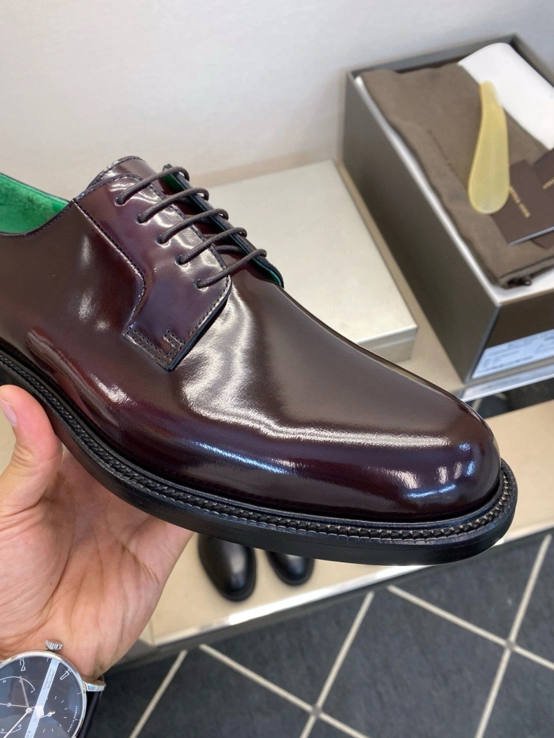 Bxttxga Vxnxta Leather Shoes HighQuality 112384