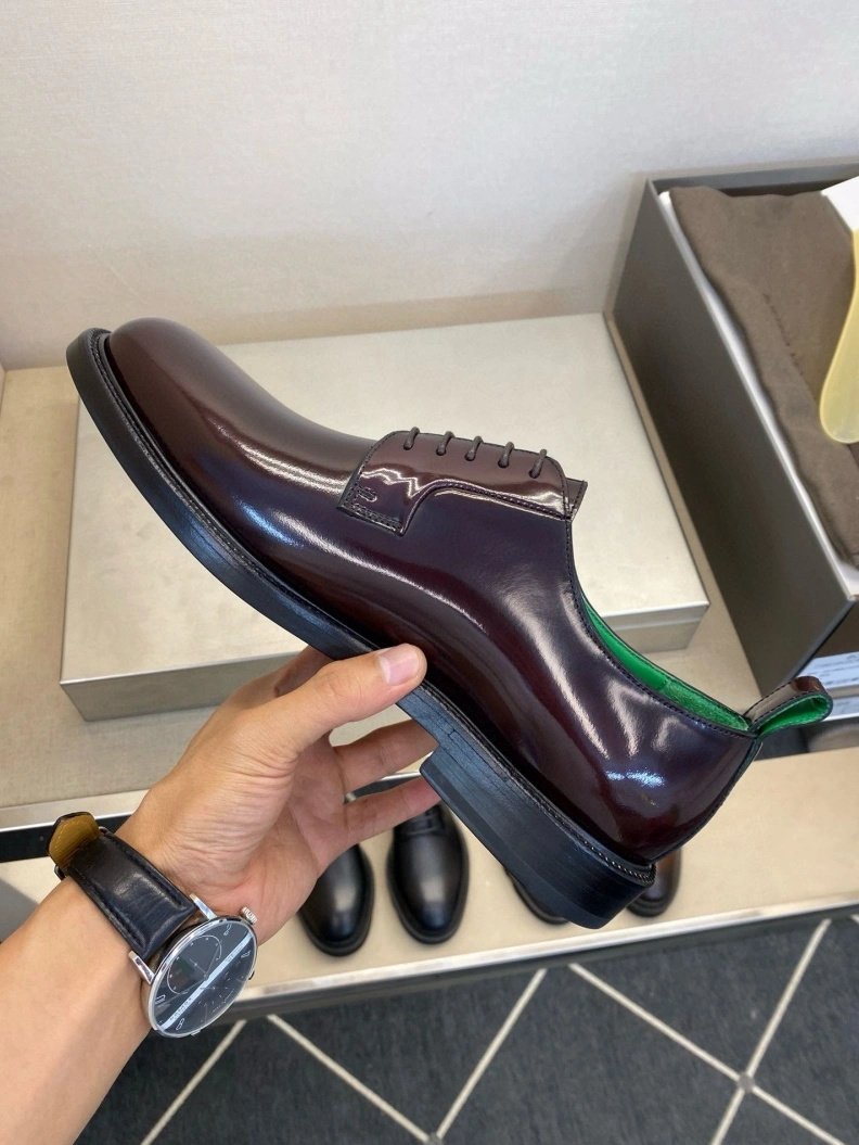 Bxttxga Vxnxta Leather Shoes HighQuality 112384