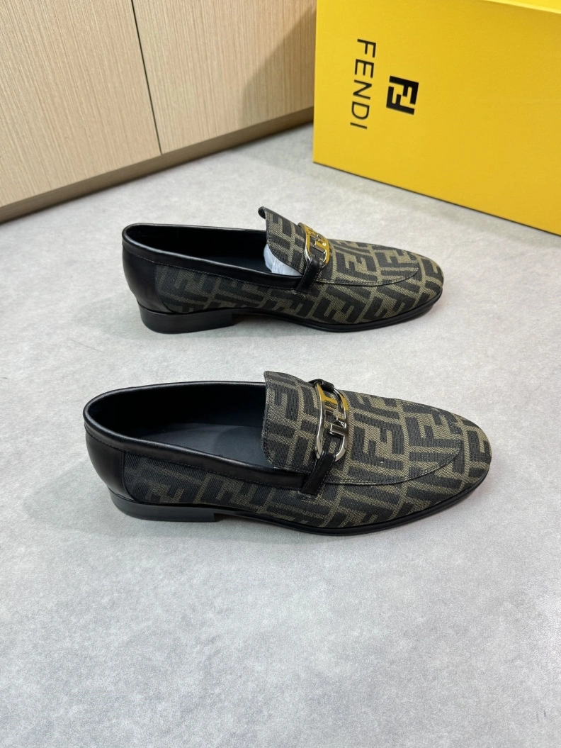 Fxndx Leather Shoes Vibrant 147048
