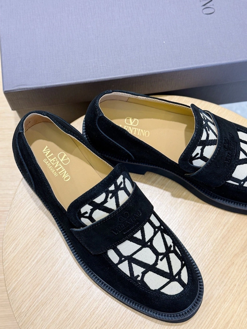 Lightweight Vxlxntino Leather Shoes 229205