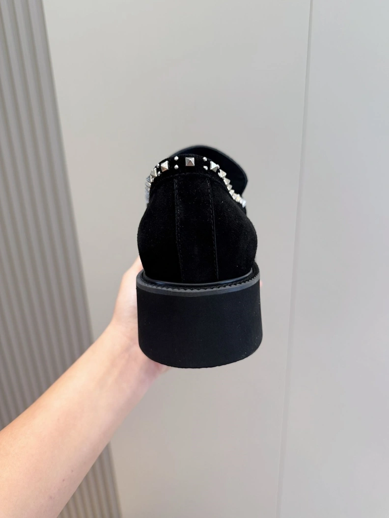 Practical Vxlxntino Leather Shoes 229189
