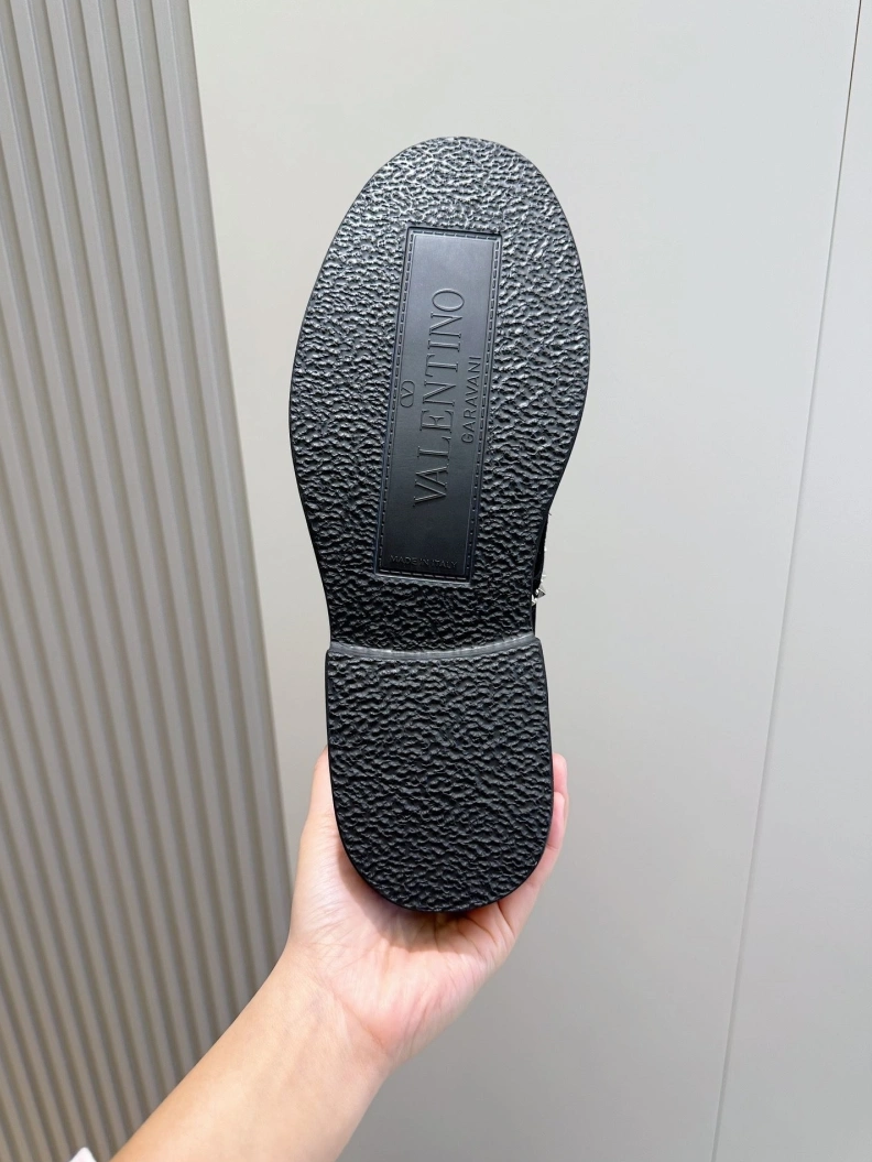 Practical Vxlxntino Leather Shoes 229189