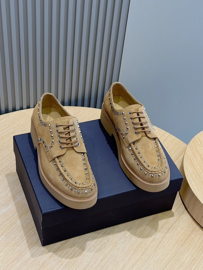 Durable Vxlxntino Leather Shoes 229190