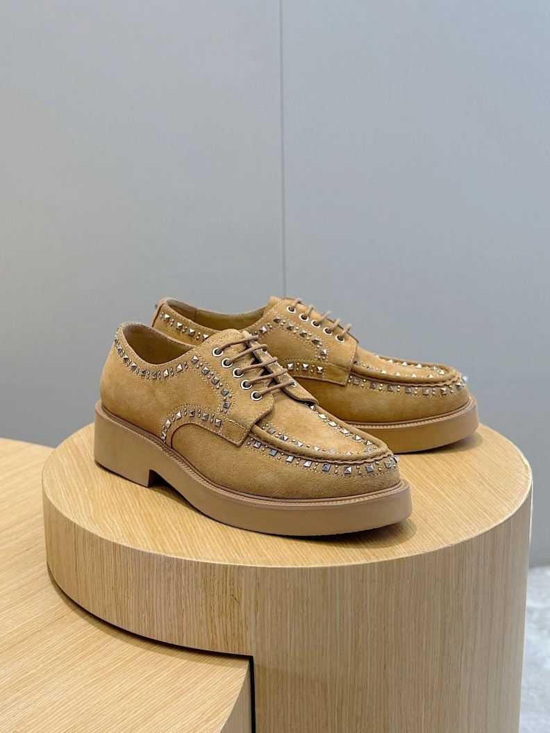 Durable Vxlxntino Leather Shoes 229190