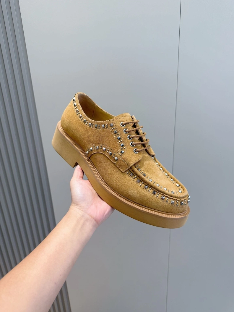 Durable Vxlxntino Leather Shoes 229190
