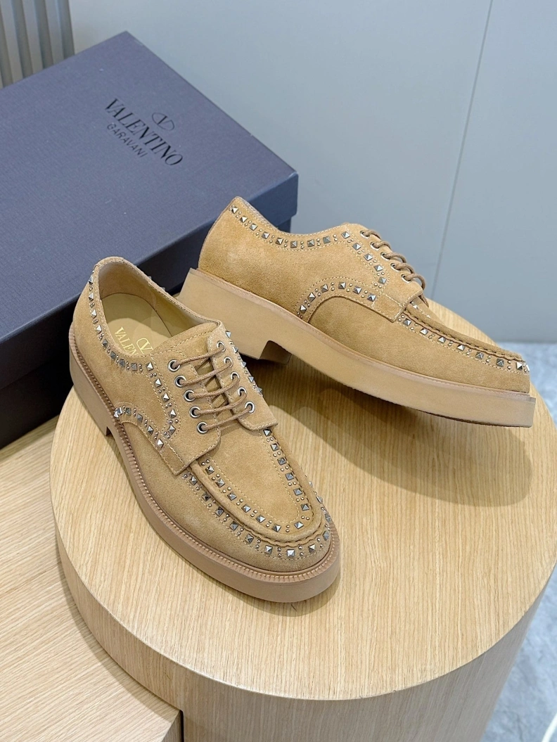 Durable Vxlxntino Leather Shoes 229190