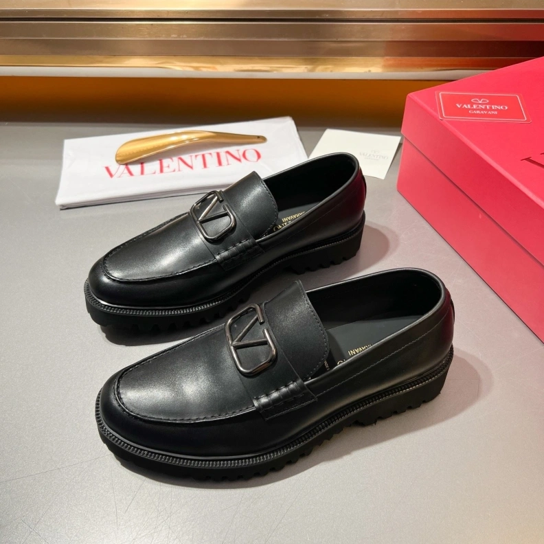 Popular Vxlxntino Leather Shoes 229193