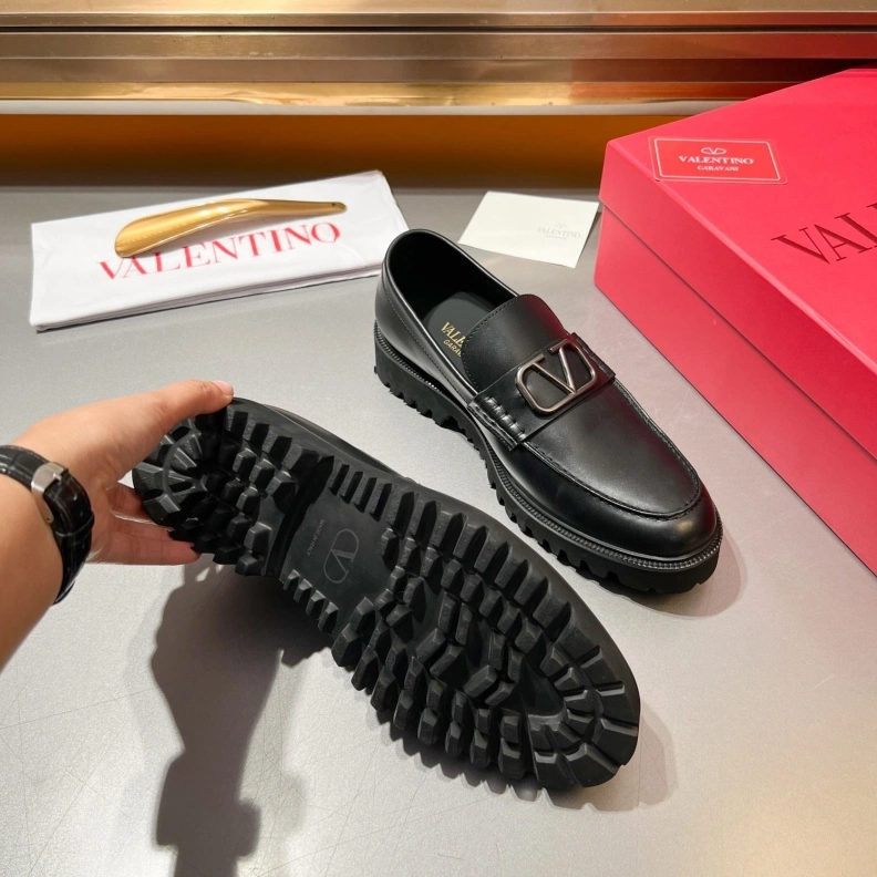 Popular Vxlxntino Leather Shoes 229193