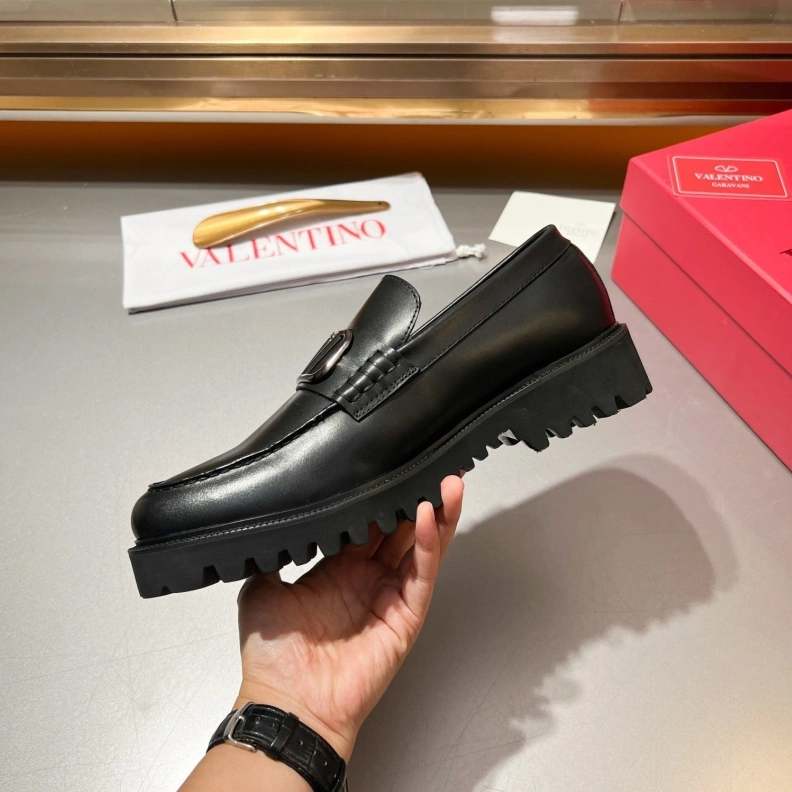Popular Vxlxntino Leather Shoes 229193