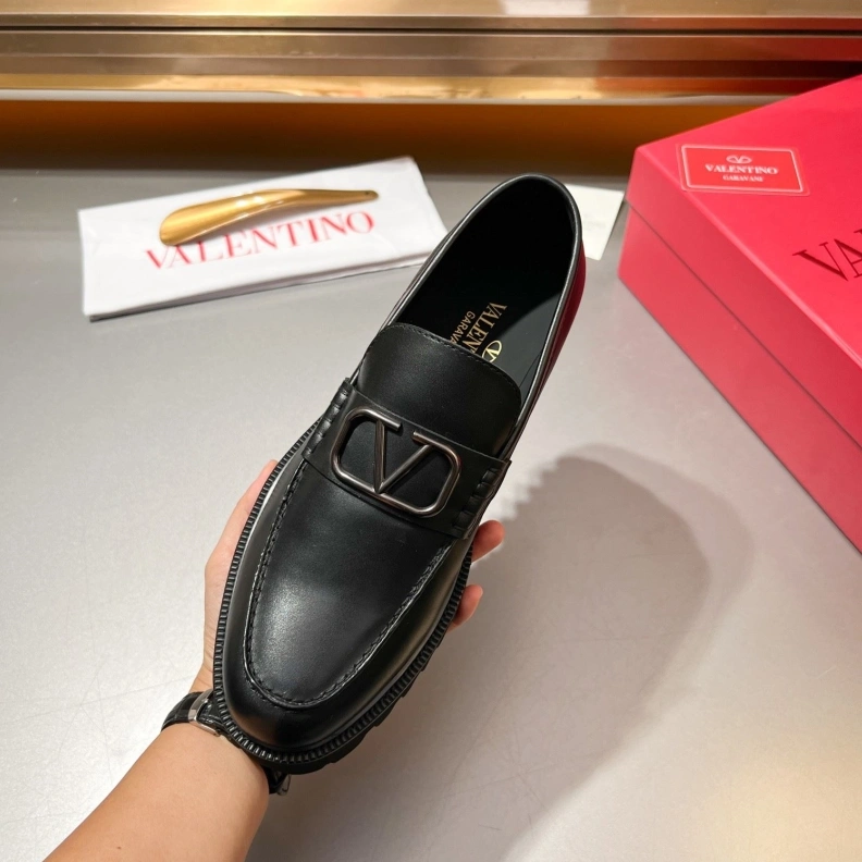 Popular Vxlxntino Leather Shoes 229193