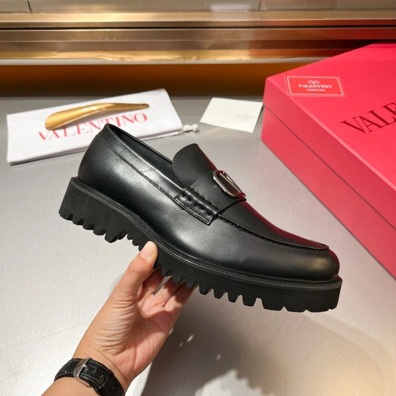 Popular Vxlxntino Leather Shoes 229193