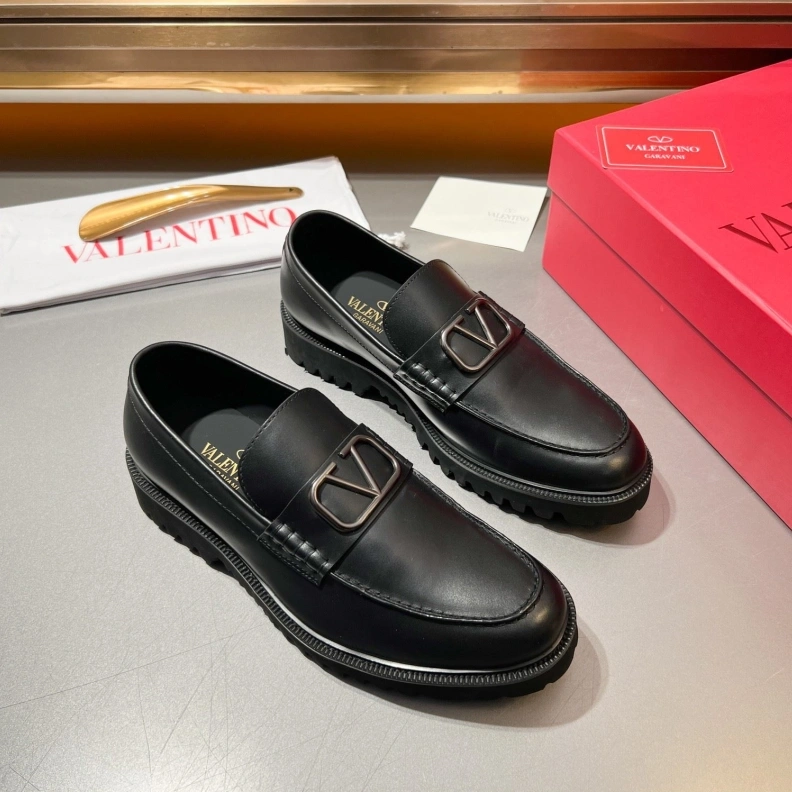 Popular Vxlxntino Leather Shoes 229193
