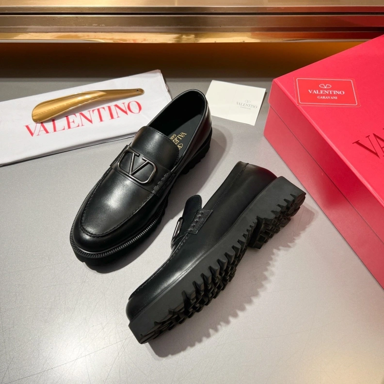 Popular Vxlxntino Leather Shoes 229193