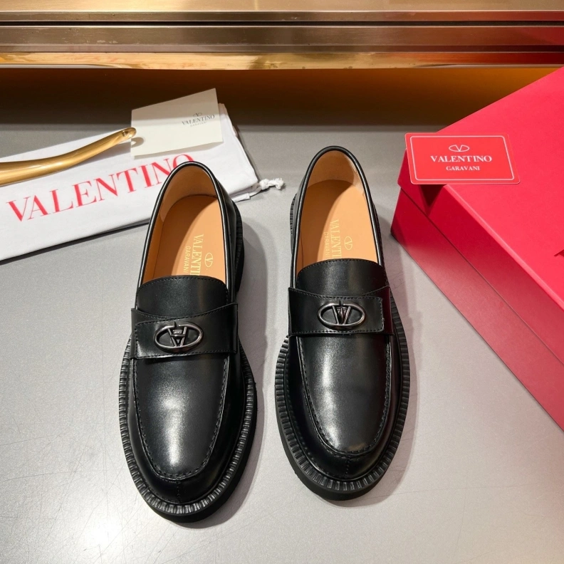 Resilient Vxlxntino Leather Shoes 229179