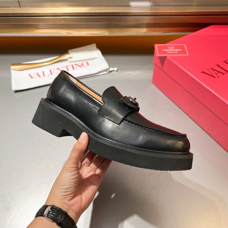 Resilient Vxlxntino Leather Shoes 229179