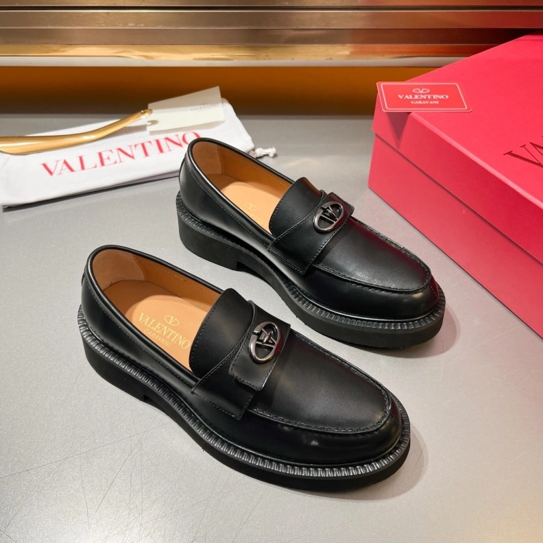 Resilient Vxlxntino Leather Shoes 229179
