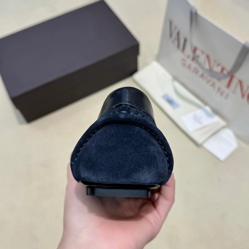 Sophisticated Vxlxntino Leather Shoes 229188
