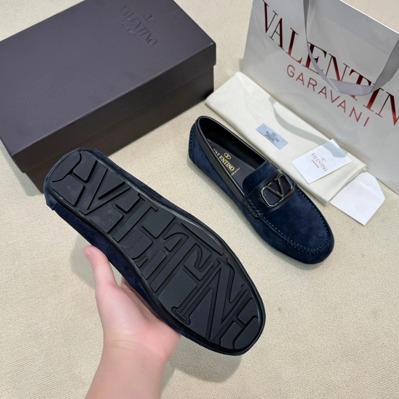 Sophisticated Vxlxntino Leather Shoes 229188