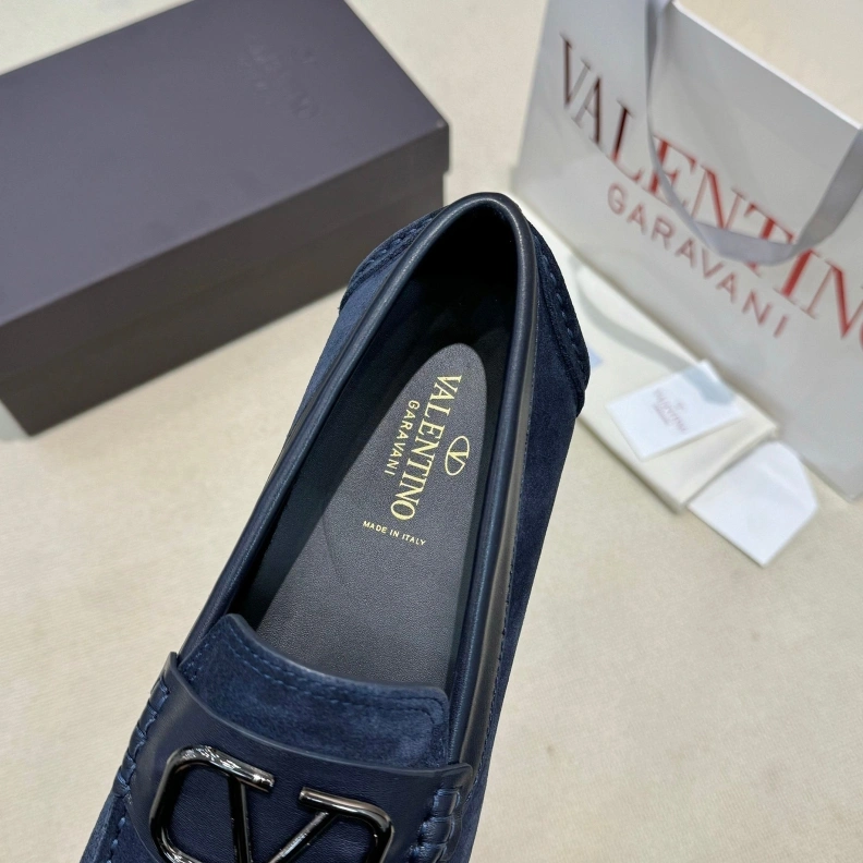 Sophisticated Vxlxntino Leather Shoes 229188