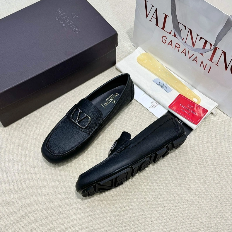 Bright Vxlxntino Leather Shoes 229184
