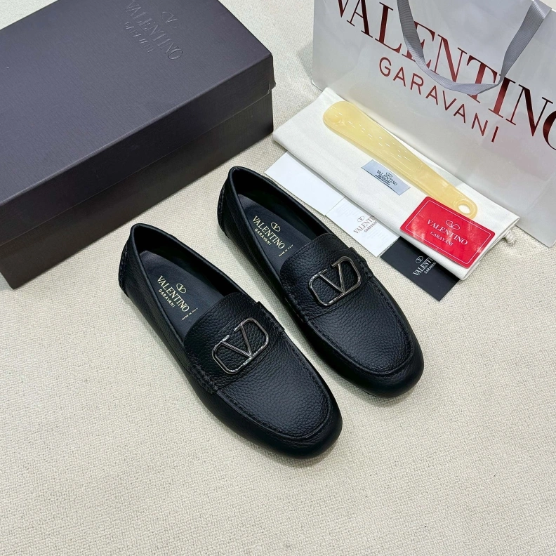 Bright Vxlxntino Leather Shoes 229184