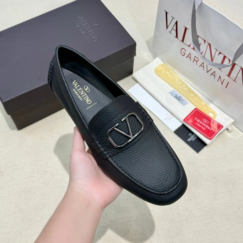 Bright Vxlxntino Leather Shoes 229184