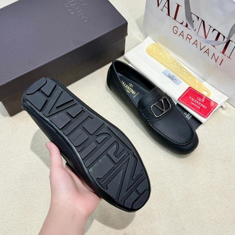 Bright Vxlxntino Leather Shoes 229184