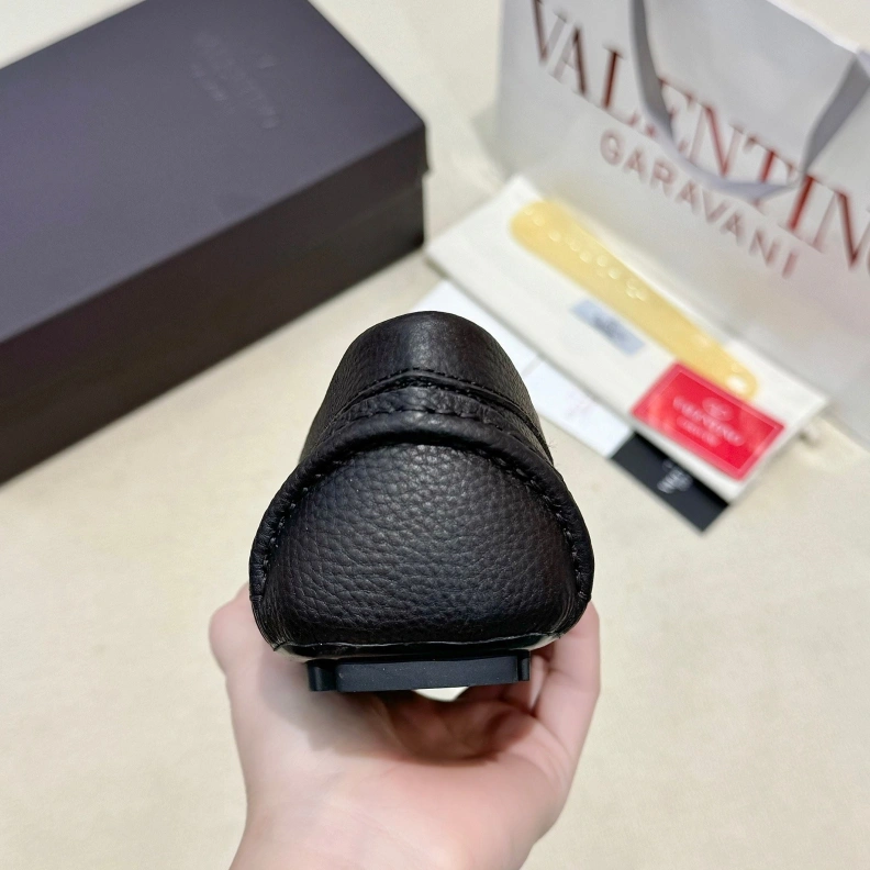 Sophisticated Vxlxntino Leather Shoes 229182