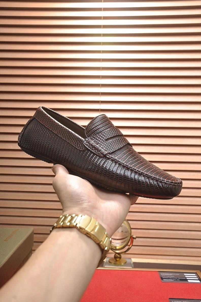 Efficient Bxttxga Vxnxta Leather Shoes 112448