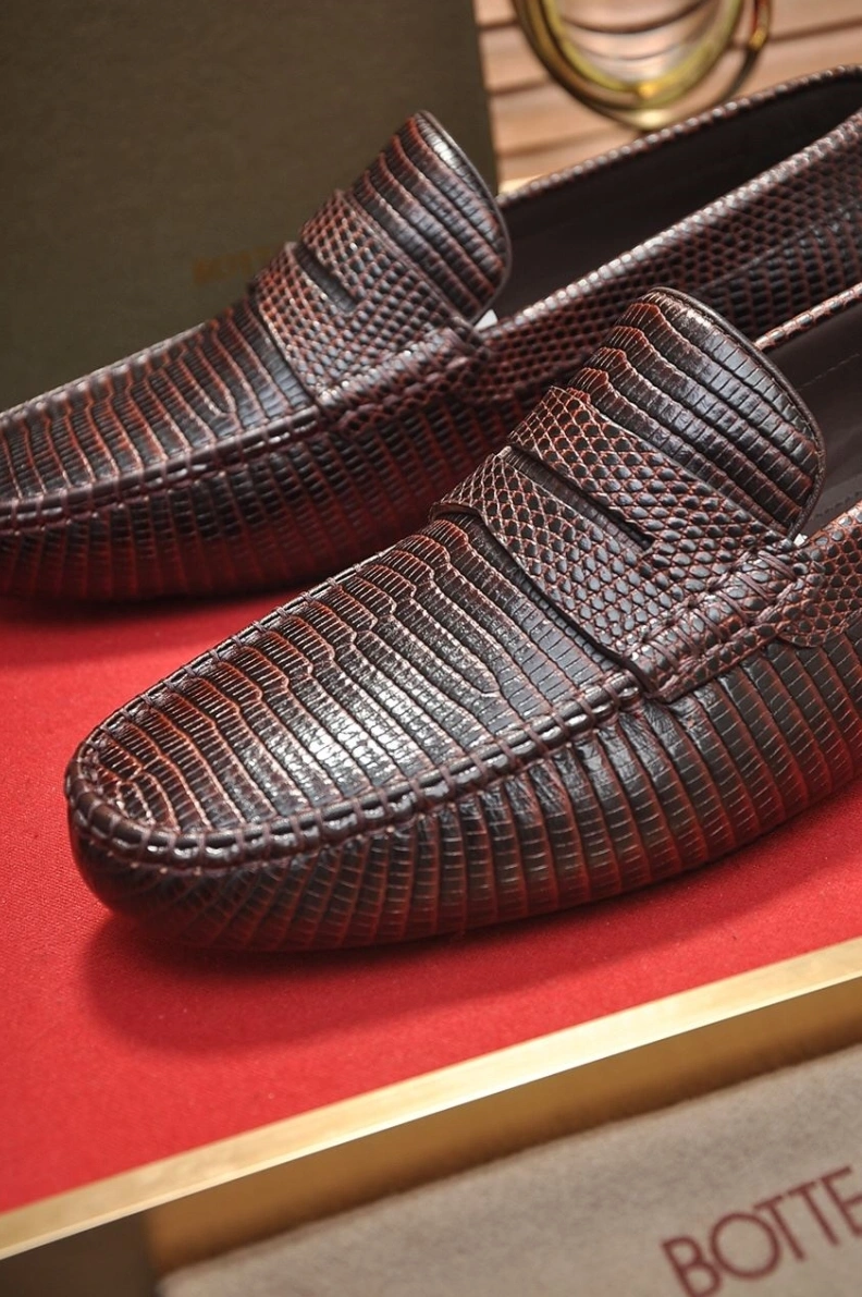 Efficient Bxttxga Vxnxta Leather Shoes 112448
