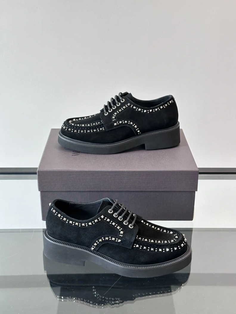 Affordable Vxlxntino Leather Shoes 229187