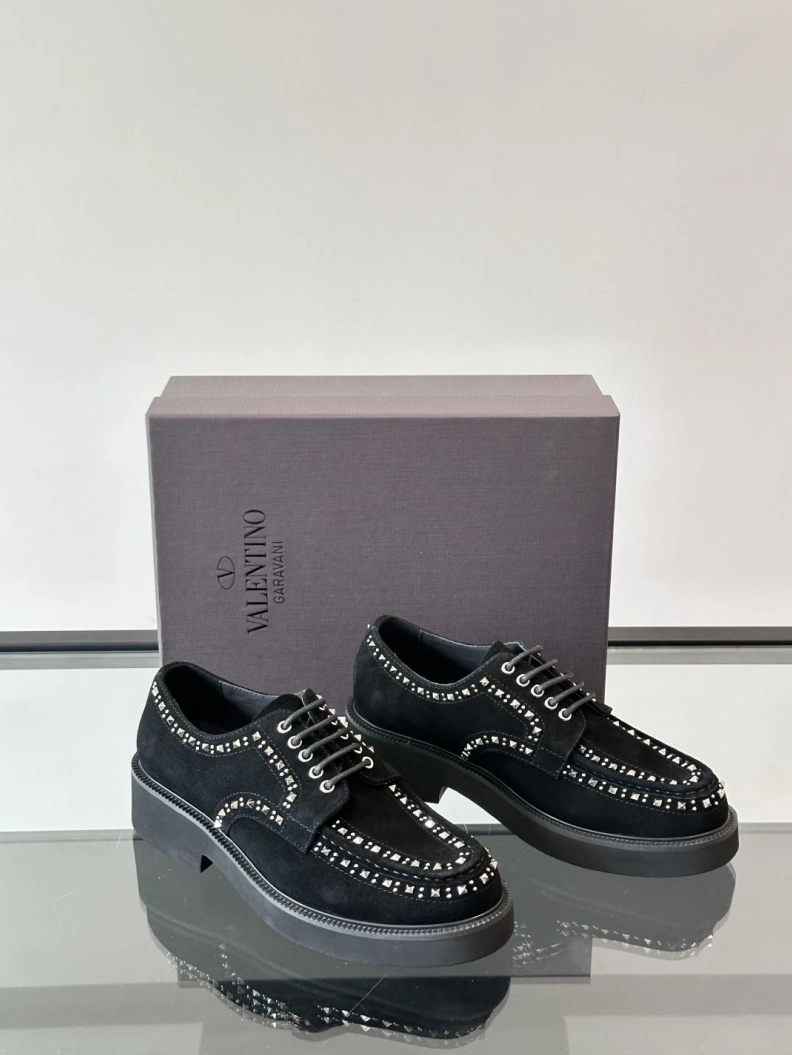 Affordable Vxlxntino Leather Shoes 229187