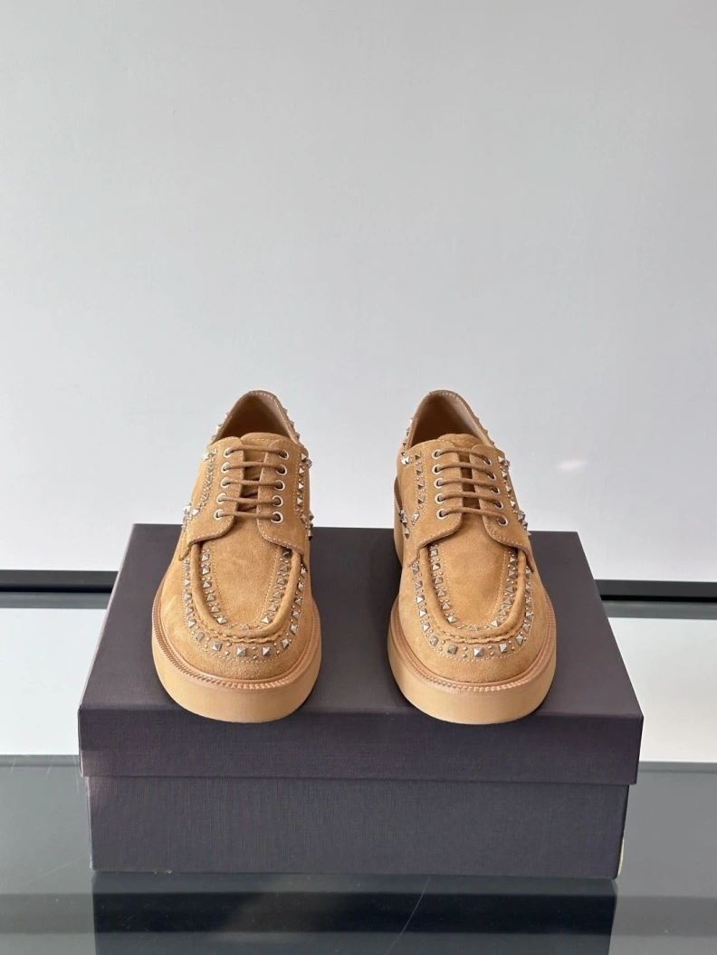 Vibrant Vxlxntino Leather Shoes 229181