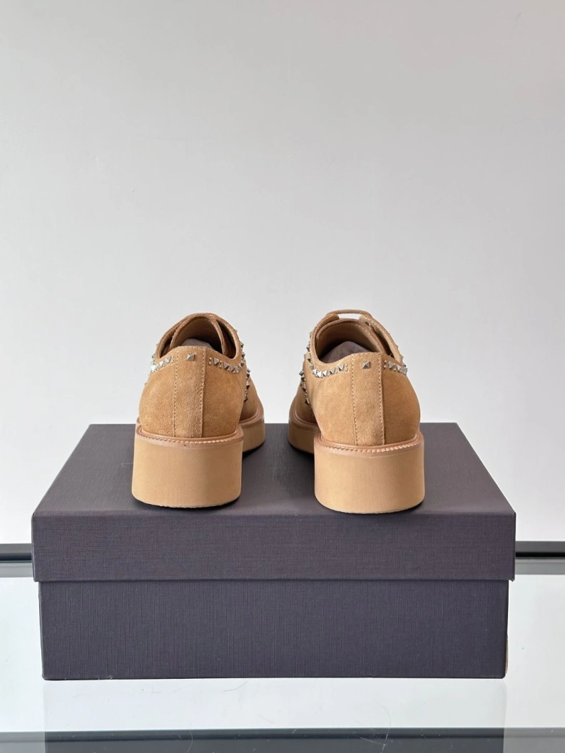 Vibrant Vxlxntino Leather Shoes 229181